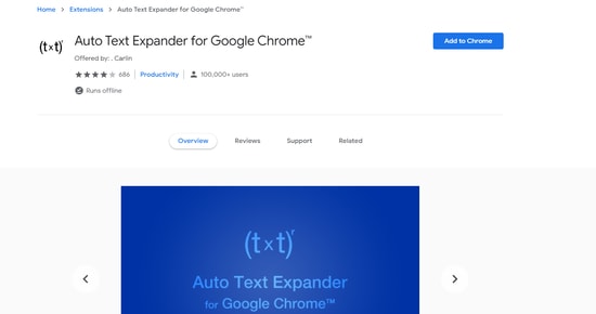 auto text expander for chromebook