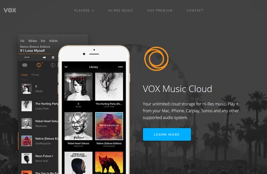 VOX Music Player for Mac iPhone Unlimited Solution for Music Lovers