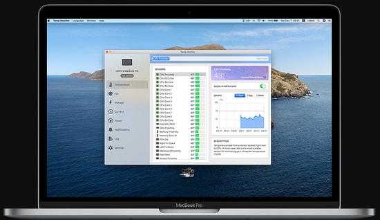 temperature monitor for mac