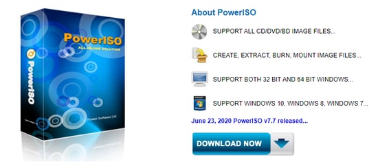 Power ISO - Best ISO File Burner Software