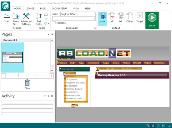 Readiris Pro / Corporate 23.1.0.0 for windows download