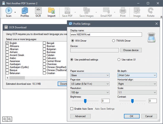 neat scanner software download windows 8.1