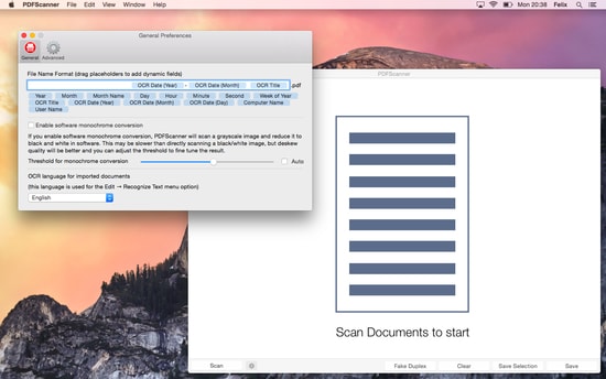 document scanning software for mac