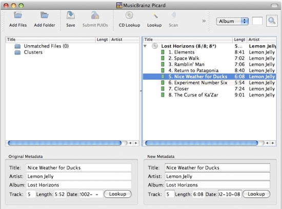 musicbrainz picard for mac plugins