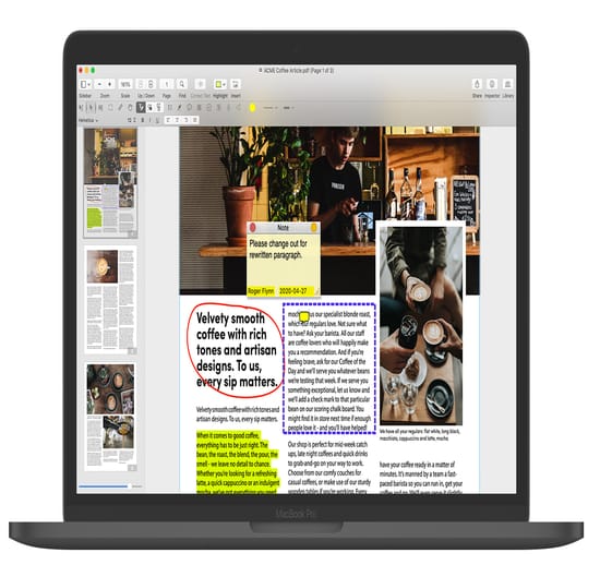 scan pdf for mac