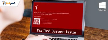 How to Fix Red Screen Issue on Windows 10 [Solved]