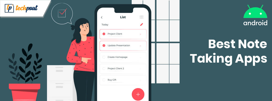 Best Note Taking Apps for Android Smartphones in 2024