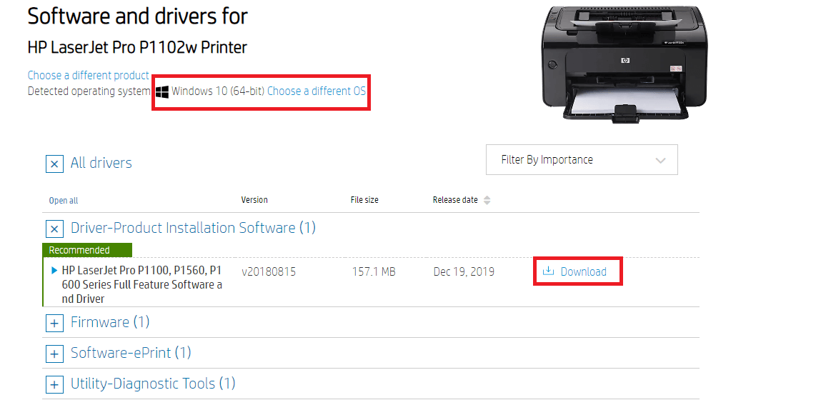 Printer installer download