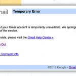 How to Fix Gmail Temporary Error