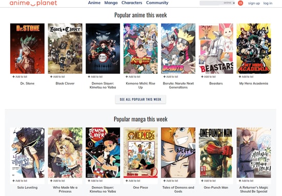 Anime-Planet Alternatives: 25+ Anime / Manga Tracking Apps & Similar  Websites