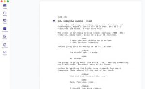 slugline screenwriting software free demo