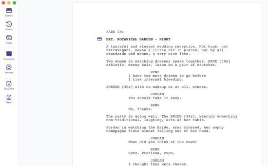 16 Best Free Screenwriting Software For Screenwriters 2021 - 44