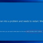 [Solved] Inaccessible Boot Device Error On Windows 10