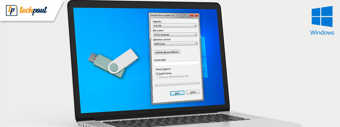 How To Format Pen Drive In Windows 7, 8 and 10