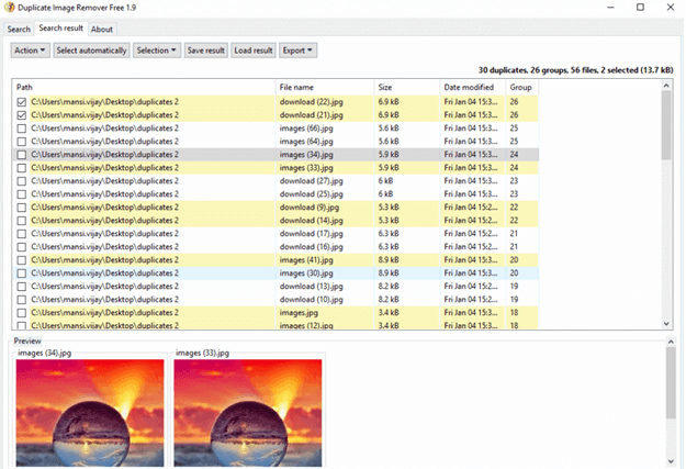 foss duplicate file cleaner