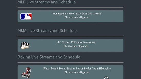 22 Best Free Sports Streaming Sites (Working October 2023)