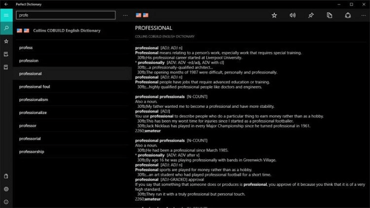 u dictionary for pc windows 10