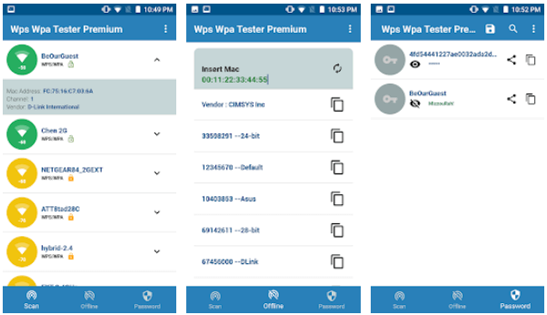 WiFi WPS WPA Tester