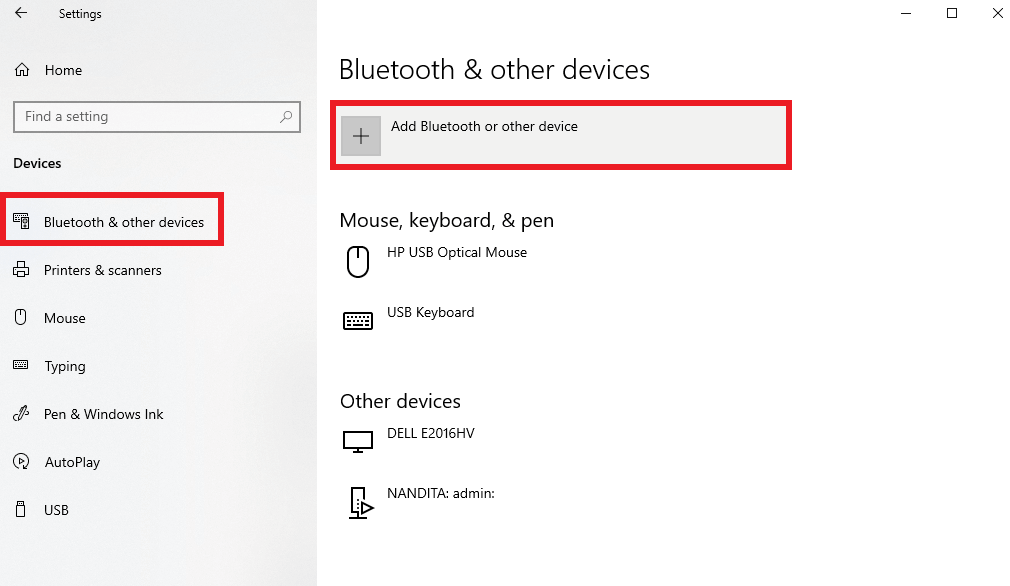 Choose Bluetooth Device Of Xbox Controller