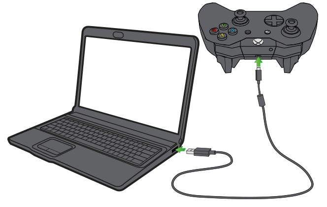 كيفية توصيل جهاز تحكم Xbox One بجهاز الكمبيوتر