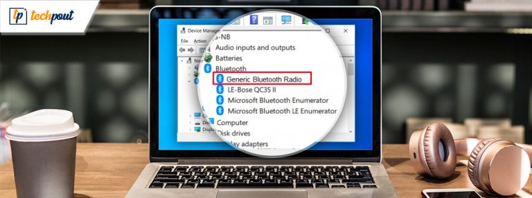 generic bluetooth radio driver installer windows 10