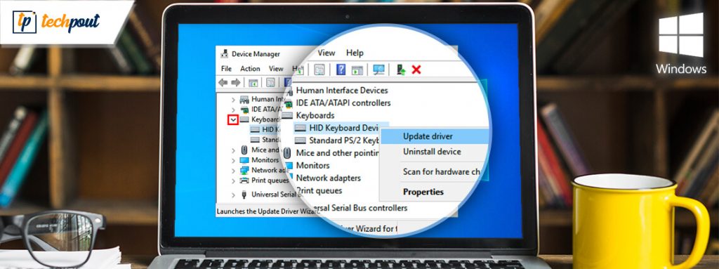 Download & Update HID Keyboard Device Driver Windows 10/8/7