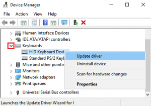 microsoft xinput compatible hid device driver windows 10
