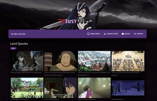 Justdubs AnimeRush