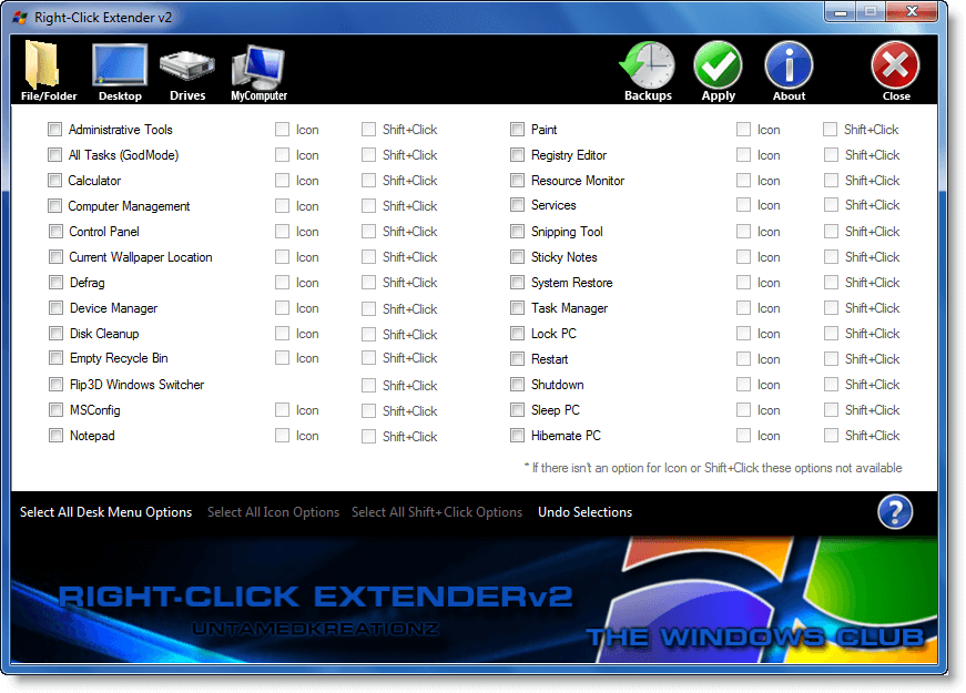 Right Click Extender 2.0 