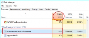 How to Fix ‘Antimalware Service Executable’ High CPU Usage