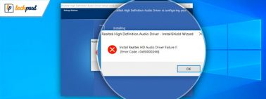 How to Fix Install Realtek HD Audio Driver Failure in Windows 10