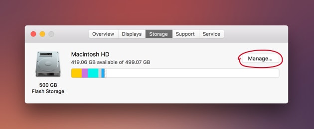 Empty Disk Space