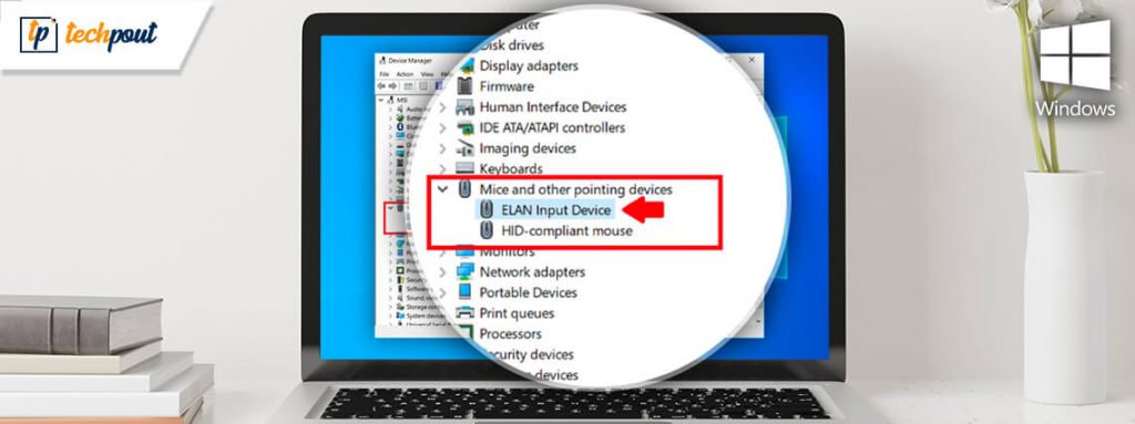 acer elan touchpad driver windows 10