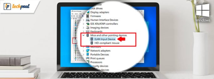 Как установить драйвер elantech touchpad driver