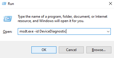 msdt(dot)exe -id DeviceDiagnostic