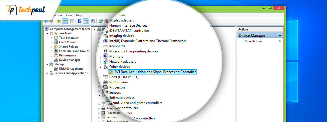 driver pci data acquisition and signal processing