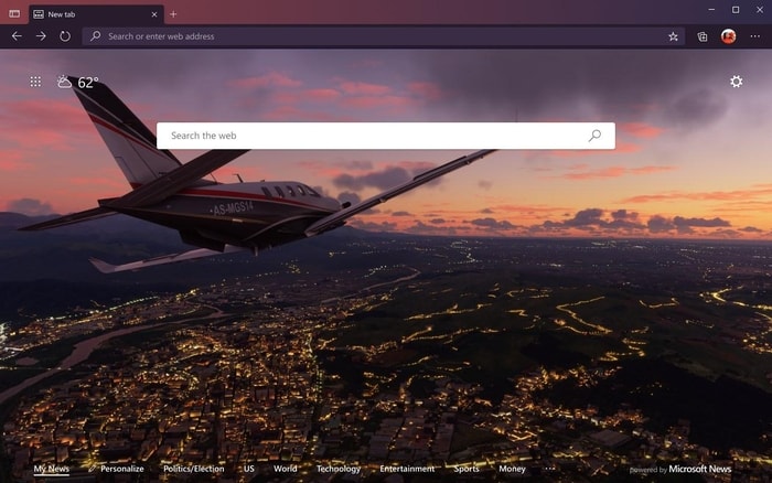 Microsoft Flight Simulator- Twilight Vista