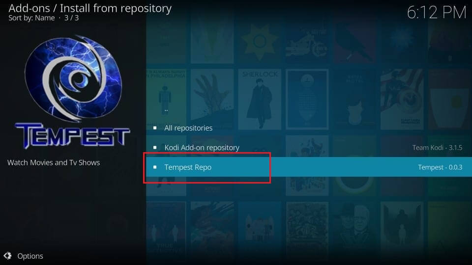 Tempest - Kodi Add-ons