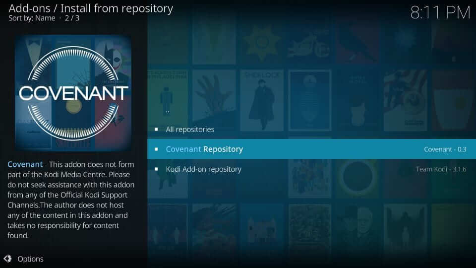 Covenant - Kodi Addons