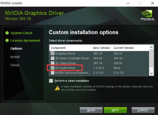 how do i update nvidia audio drivers windows 11