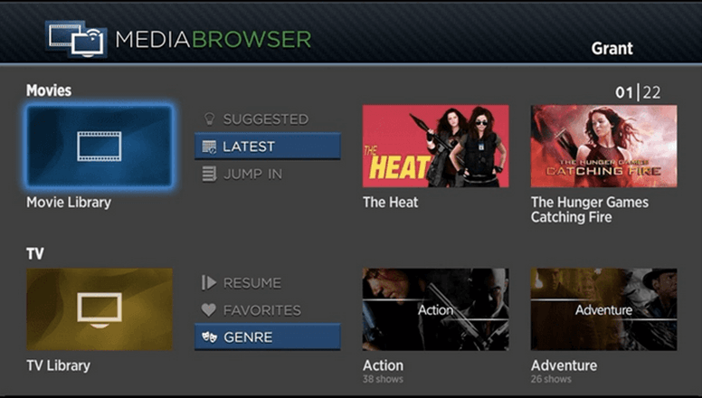 Media Browser for Roku