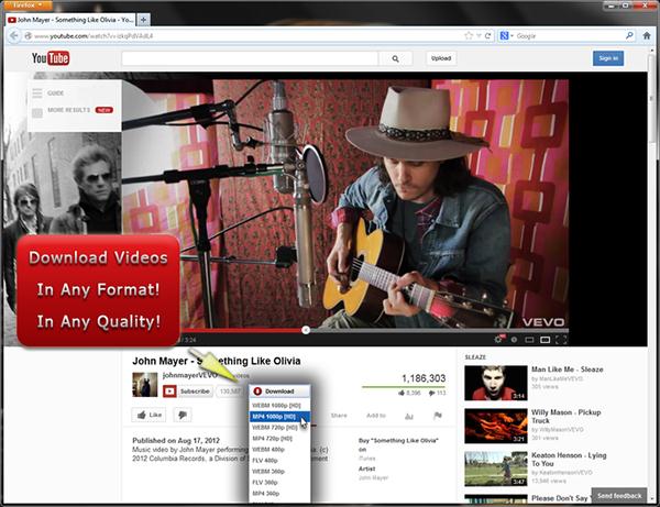 1-Click YouTube Video Download