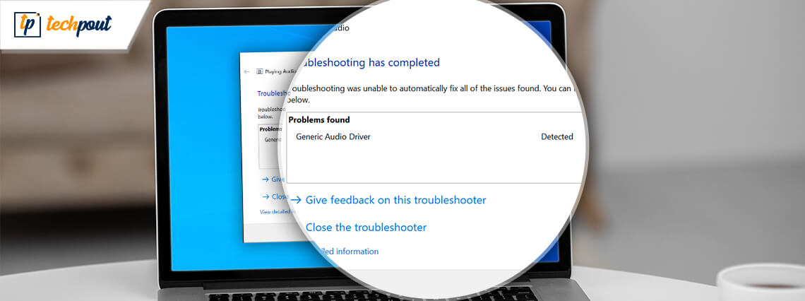 How to Fix Generic Audio Driver Detected in Windows 10