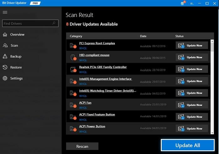 Update the Acer Nitro 5 Drivers Using Bit Driver Updater