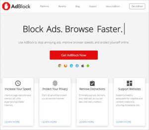 ad blocker chrome store