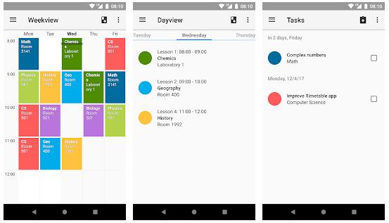 8 Best TimeTable Apps For Android in 2021 - 12