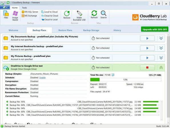 cloudberry backup download