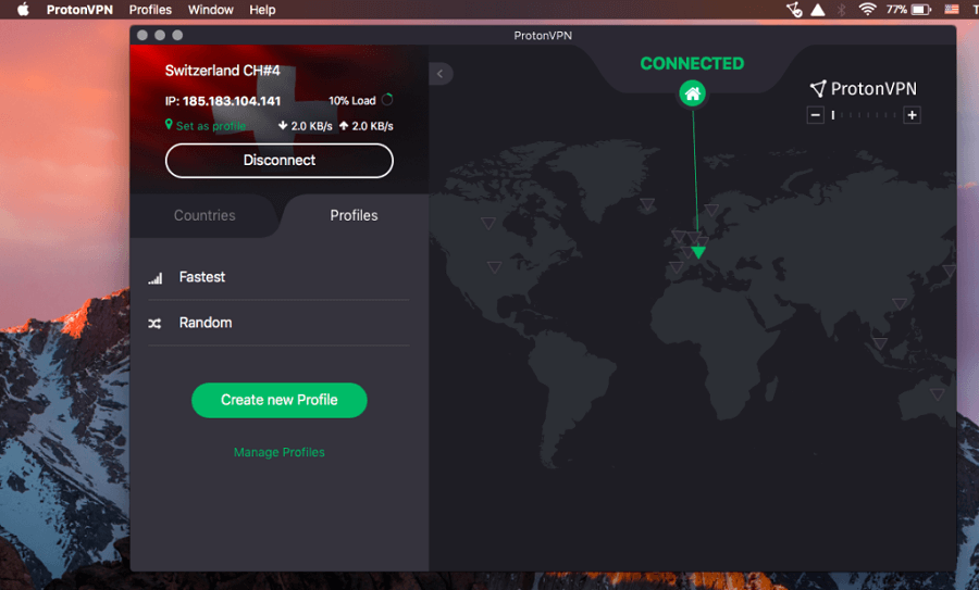 ProtonVPN for mac