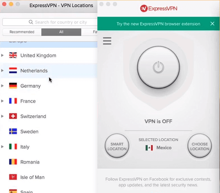 Express VPN for mac