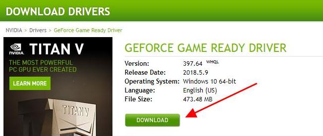 Run The .exe Setup File of The GeForce GTX 960 Graphics Card Driver